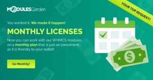 Monthly Licenses - ModulesGarden